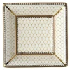 Halcyon Days Trinket Trays & Boxes*Antler Trellis Square Tray Ivory |