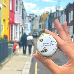 Halcyon Days Message & Occasions*Bee Anniversary Enamel Box |