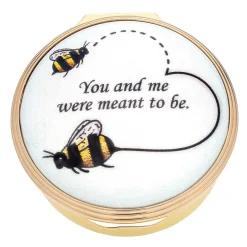 Halcyon Days Personalisation*Bee Enamel Personalised Box |