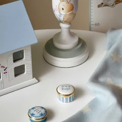 Halcyon Days Nursery & Christening*Cashmere Baby Blanket, Blue