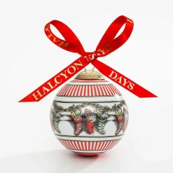 Halcyon Days Baubles*Christmas Stockings Bauble |