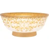 Halcyon Days The Royal Family*Coronation Gold Presentation Bowl