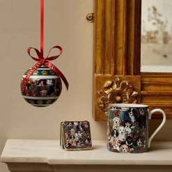 Halcyon Days Baubles*Dogs Leave Pawprints Bauble |