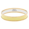 Halcyon Days Enamel Bangles*Enamel Bangle In Buttercup & Gold |