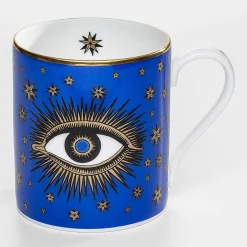 Halcyon Days Mugs*Evil Eye, English Fine Bone China Mug |