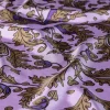 Halcyon Days Purple*Flowers Of The Realm Lavender Silk Scarf