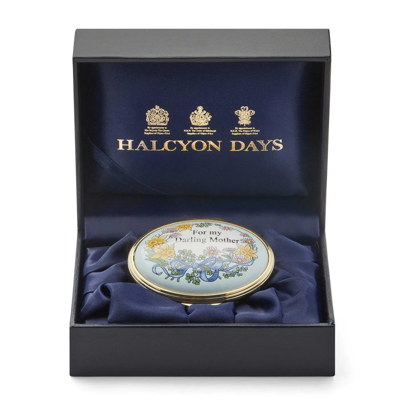 Halcyon Days Personalisation*For My Darling Mother Enamel Box - Personalised