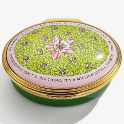 Halcyon Days Message & Occasions*Friendship Isn'T A Big Thing Enamel Box |