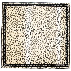 Halcyon Days Silk Scarves*Leopard Print Silk Scarf