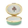 Halcyon Days Personalisation*Happy Anniversary Enamel Box |