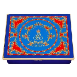 Halcyon Days Commemorative & Limited Editions*Her Majesty Queen Camilla Prestige Enamel Box