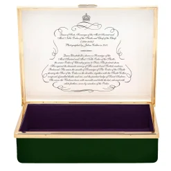 Halcyon Days Commemorative & Limited Editions*Her Majesty Queen Elizabeth Ii Enamel Box |