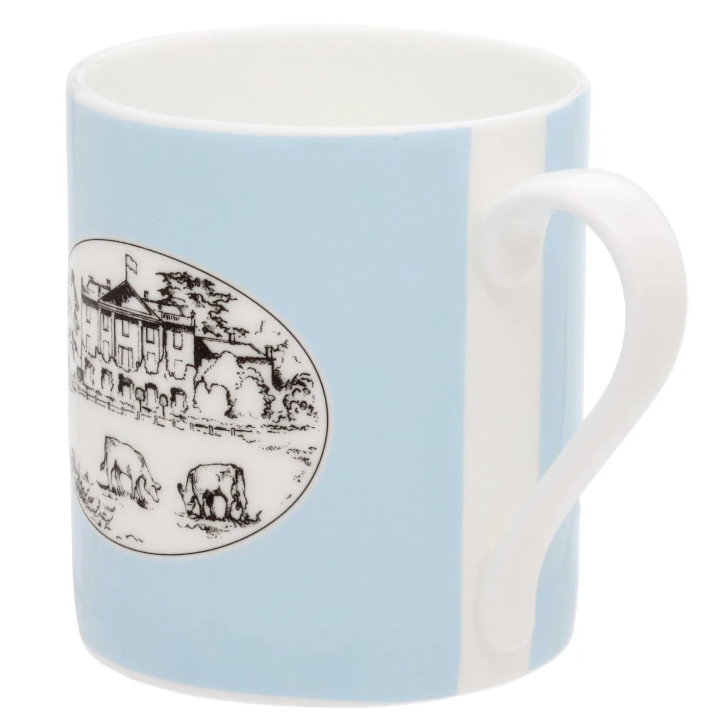 Halcyon Days Mugs*Highgrove House Blue Fine Bone China Mug |
