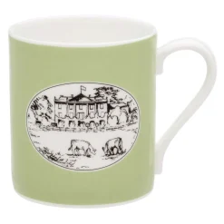 Halcyon Days Mugs*Highgrove House Green Fine Bone China Mug |
