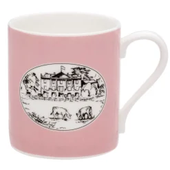Halcyon Days Mugs*Highgrove House Pink Mug |
