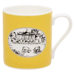Halcyon Days Mugs*Highgrove House Yellow Fine Bone China Mug |
