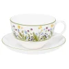 Halcyon Days Teaware*Highgrove Wildflower Breakfast Cup & Saucer