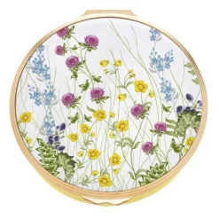 Halcyon Days Iconic Great Britain*Highgrove Wildflower Enamel Box