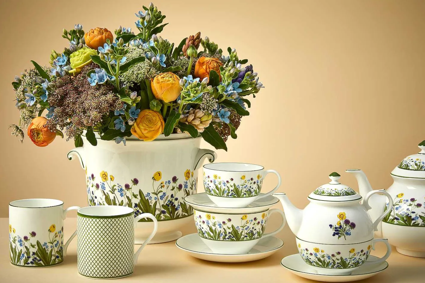 Halcyon Days Mugs*Highgrove Wildflower Mug |