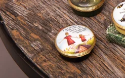 Halcyon Days Message & Occasions*I Am Always With You Enamel Box |