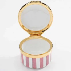 Halcyon Days Nursery & Christening*It'S A Girl Nursery Enamel Box |