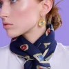 Halcyon Days Silk Scarves*Jewels Silk Scarf