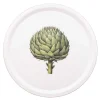 Halcyon Days Birchwood Trays*Kitchen Garden Artichoke Round Birchwood Tray