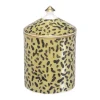 Halcyon Days Candles*Leopard Print Sandalwood & Vetiver Lidded Candle