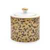 Halcyon Days Teaware*Leopard Print Sugar Bowl