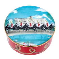 Halcyon Days Trinket Trays & Boxes*Life Guards On Parade Trinket Box