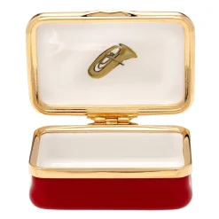 Halcyon Days Iconic Great Britain*Marching Down The Mall Enamel Box