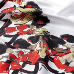 Halcyon Days Silk Scarves*Marching Down The Mall Silk Scarf