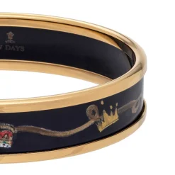 Halcyon Days Enamel Bangles*Pageantry At Westminster Abbey Enamel Bangle |