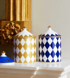 Halcyon Days Candles*Parterre Gold Jasmine Lidded Candle