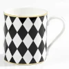 Halcyon Days Mugs*Parterre Mug Black