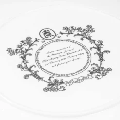 Halcyon Days The Royal Family*Portrait Of Hm Queen Elizabeth Ii By Dorothy Wilding 10" Coupe Plate