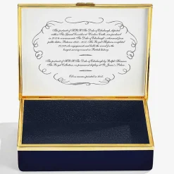 Halcyon Days Commemorative & Limited Editions*Portrait Of Hrh The Duke Of Edinburgh Enamel Box By Ralph Heimans