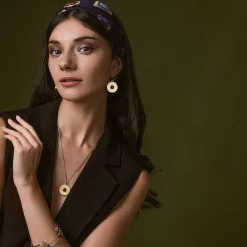 Halcyon Days Necklaces & Earrings*Salamander Cabochon Ruby & Gold Necklace