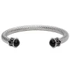 Halcyon Days Torque Bangles*Salamander Torque Black & Silver Bangle |