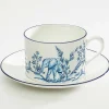 Halcyon Days Teaware*Serengeti Elephant Teacup & Saucer