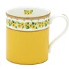Halcyon Days Mugs*Shell Floral Primula Fine Bone China Mug |