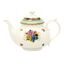 Halcyon Days Teaware*Shell Garden Early Morning Tea Pot |