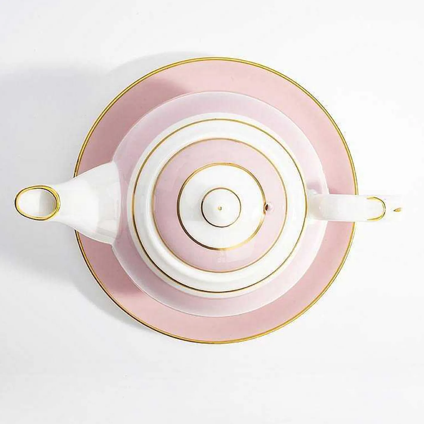 Halcyon Days Teaware*Shell Garden Floral Rose Tea For One