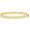 Halcyon Days Hinged Bangles*Skinny Salamander Meadow & Gold Bangle |