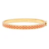 Halcyon Days Hinged Bangles*Skinny Salamander Orange & Gold Bangle |