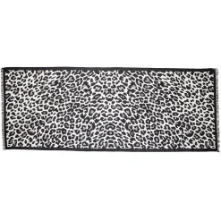 Halcyon Days Silk Scarves*Snow Leopard Print Wool Silk Scarf |