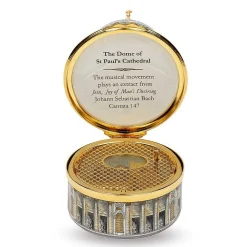 Halcyon Days Musicals*St Paul'S Cathedral Musical Enamel Box