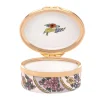 Halcyon Days Message & Occasions*Thank You Enamel Box |