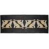 Halcyon Days Silk Scarves*Twin Leopard Black Wool Silk Scarf |