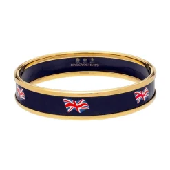 Halcyon Days Enamel Bangles*Union Flag Enamel Bangle |